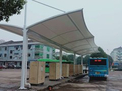 充電樁膜結(jié)構(gòu)施工